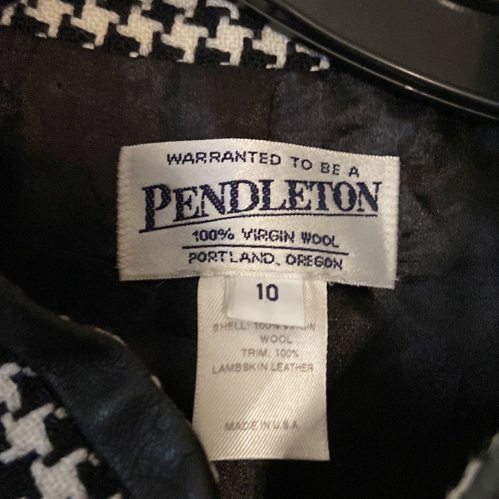 Pendleton Houndstooth Jacket - image 4